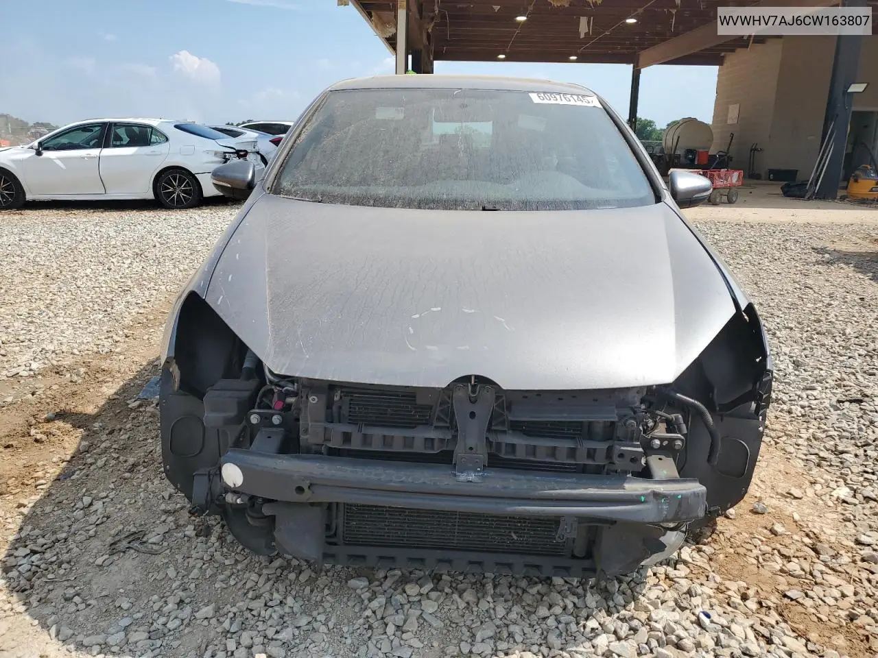 2012 Volkswagen Gti VIN: WVWHV7AJ6CW163807 Lot: 60976145