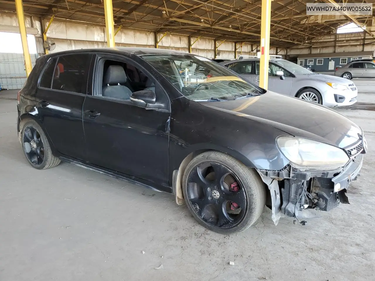 2012 Volkswagen Gti VIN: WVWHD7AJ4CW005632 Lot: 62320815
