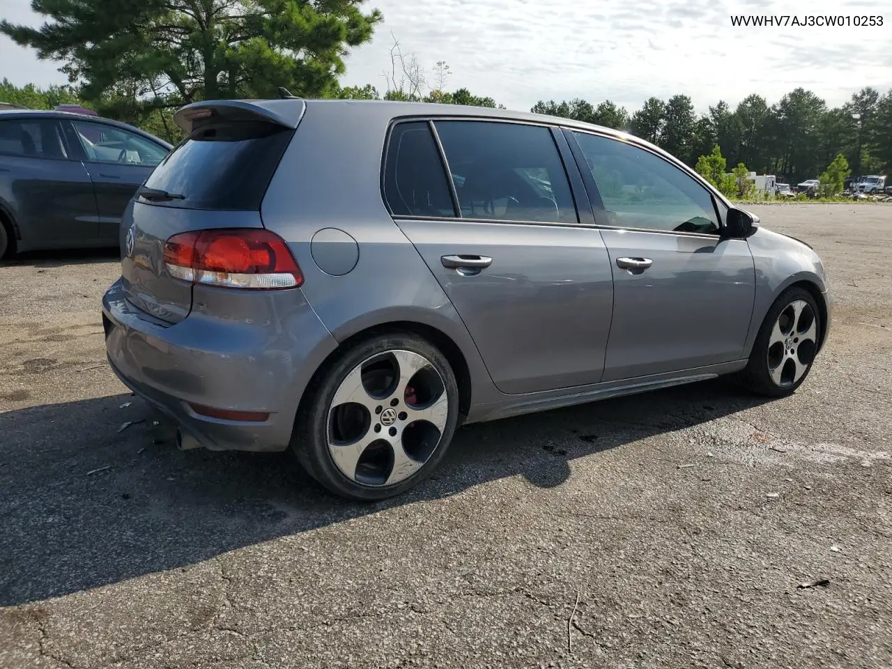 2012 Volkswagen Gti VIN: WVWHV7AJ3CW010253 Lot: 65416055
