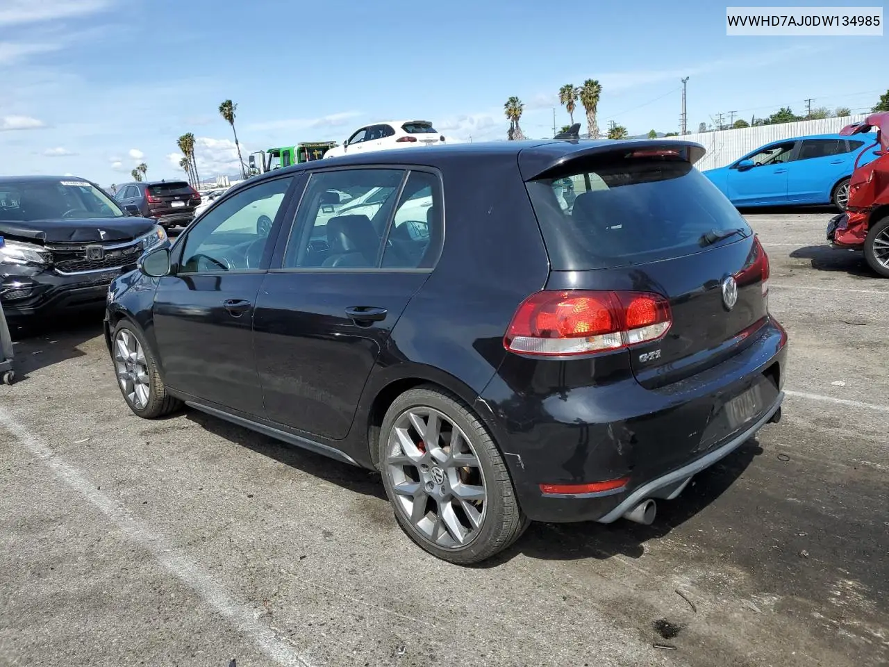 2013 Volkswagen Gti VIN: WVWHD7AJ0DW134985 Lot: 51265125