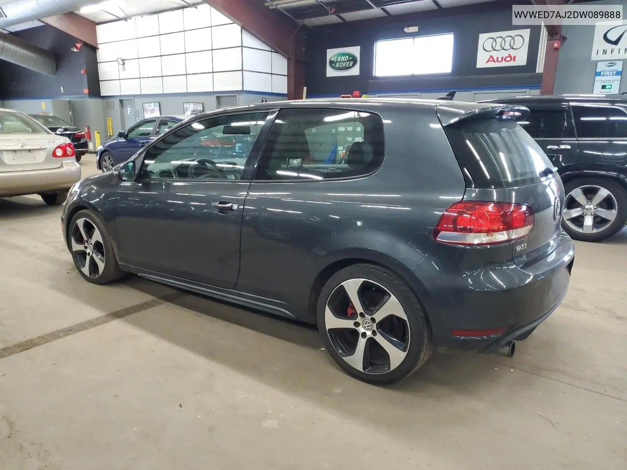 2013 Volkswagen Gti VIN: WVWED7AJ2DW089888 Lot: 57150945