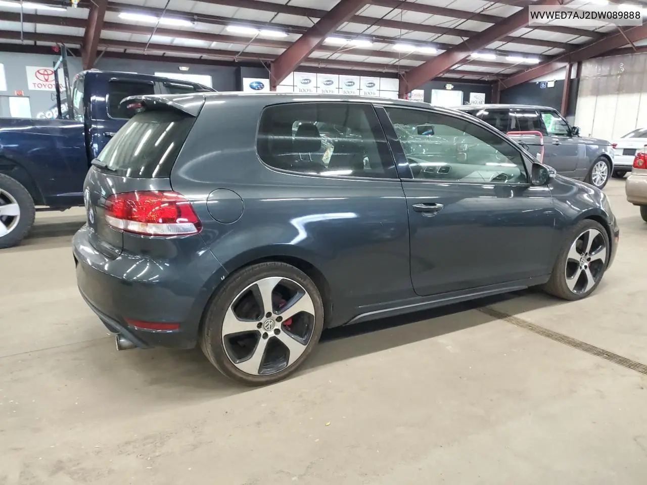 2013 Volkswagen Gti VIN: WVWED7AJ2DW089888 Lot: 57150945