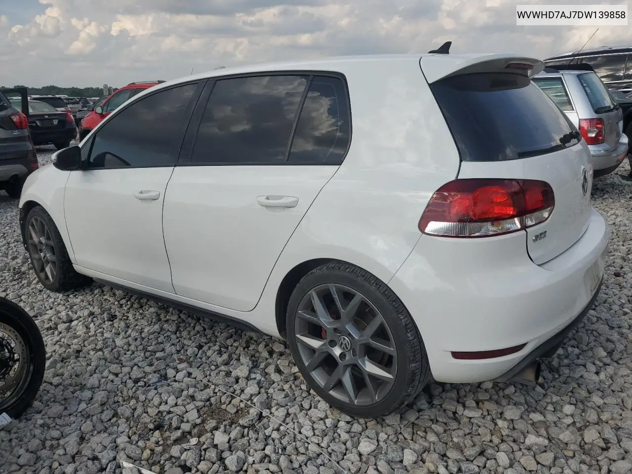 2013 Volkswagen Gti VIN: WVWHD7AJ7DW139858 Lot: 62318675