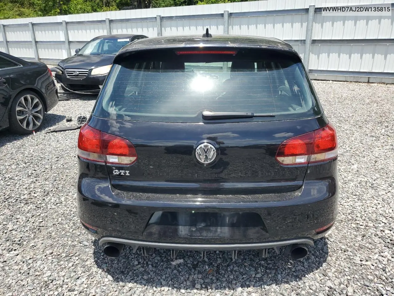 2013 Volkswagen Gti VIN: WVWHD7AJ2DW135815 Lot: 62497915