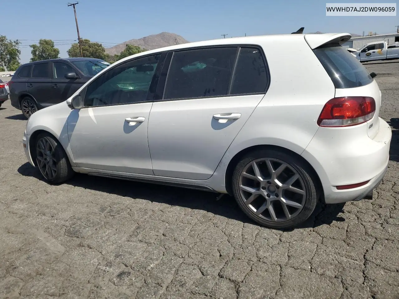 2013 Volkswagen Gti VIN: WVWHD7AJ2DW096059 Lot: 62917565
