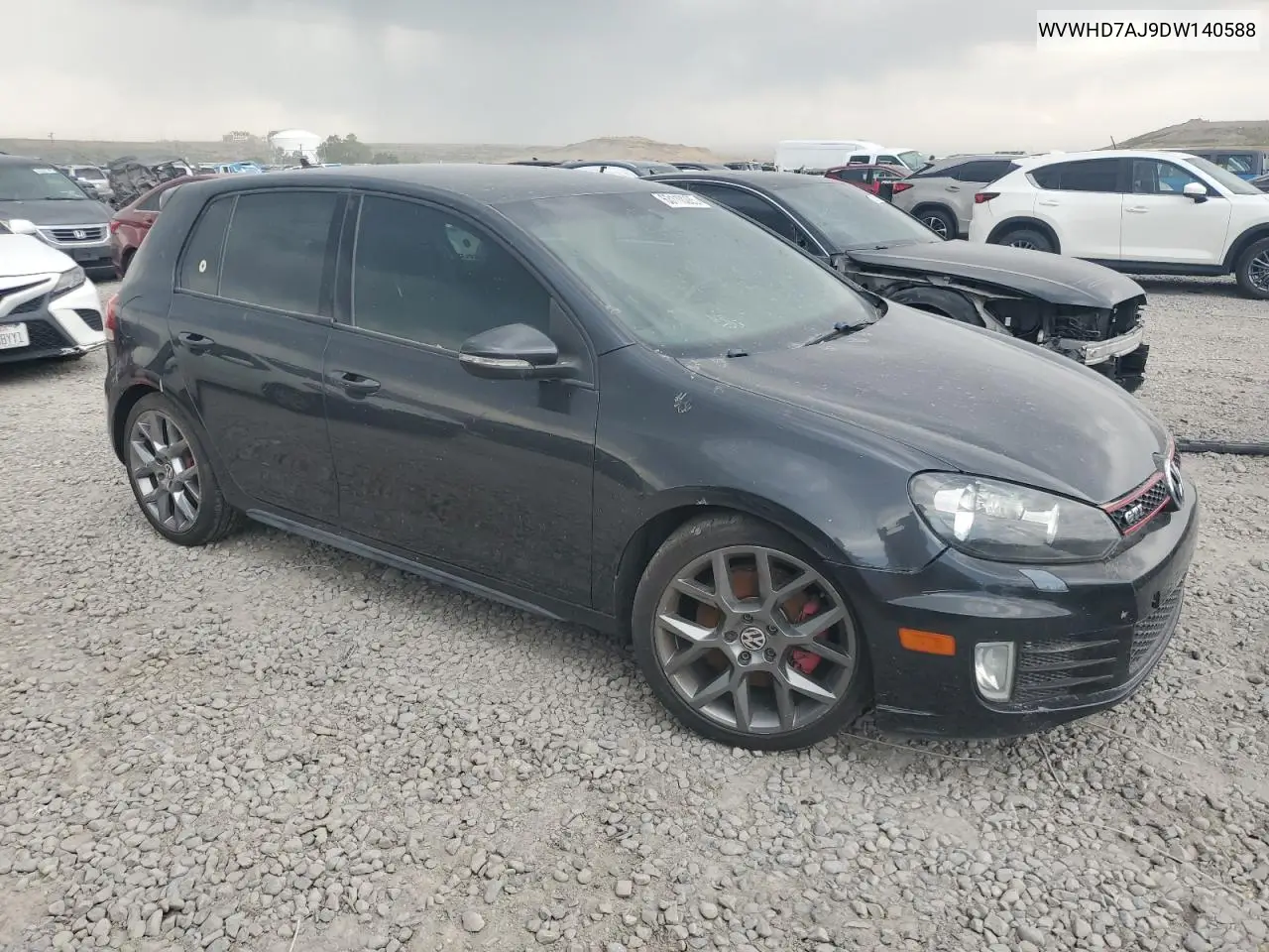 2013 Volkswagen Gti VIN: WVWHD7AJ9DW140588 Lot: 63110285