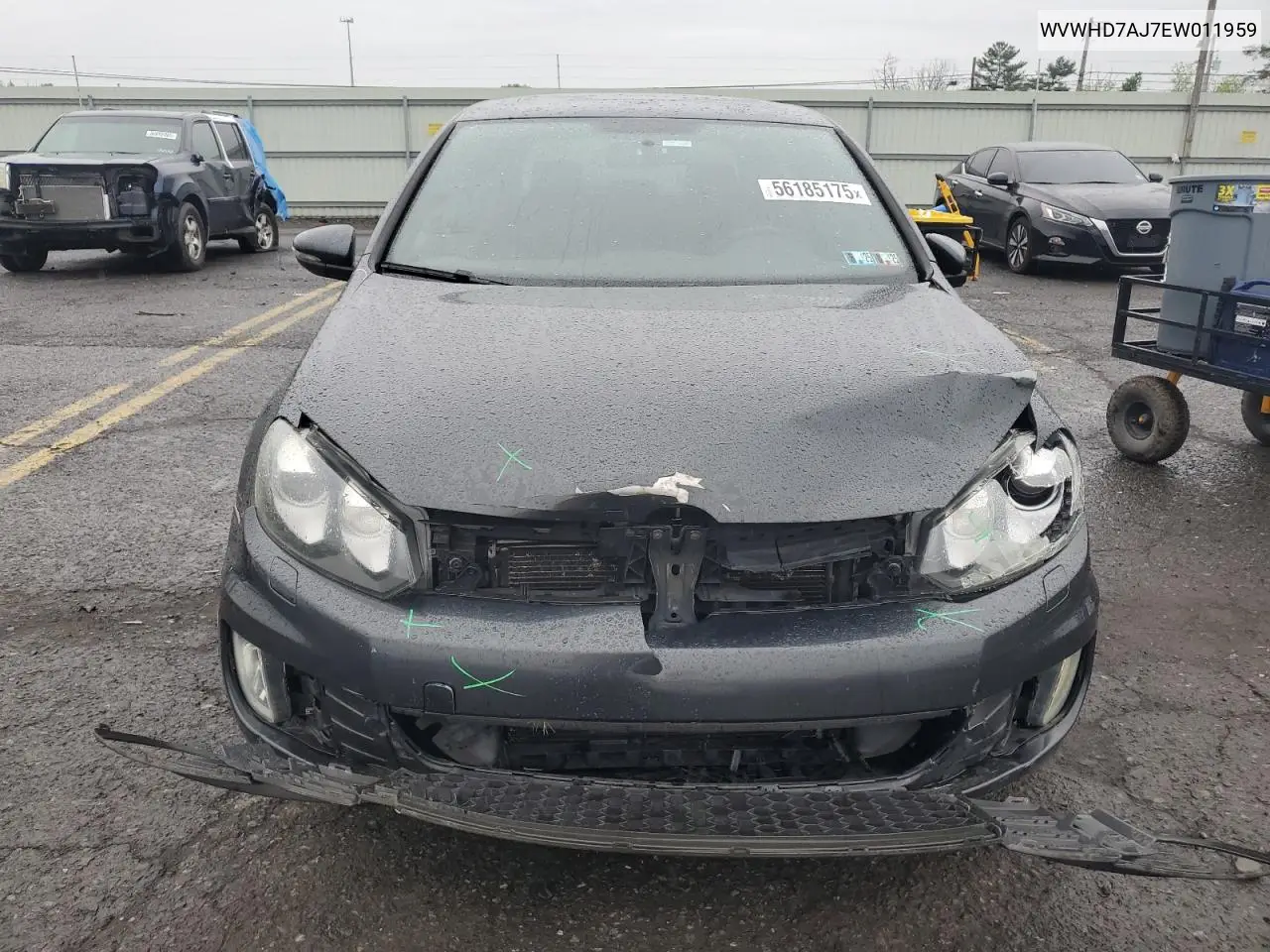 2014 Volkswagen Gti VIN: WVWHD7AJ7EW011959 Lot: 56185175