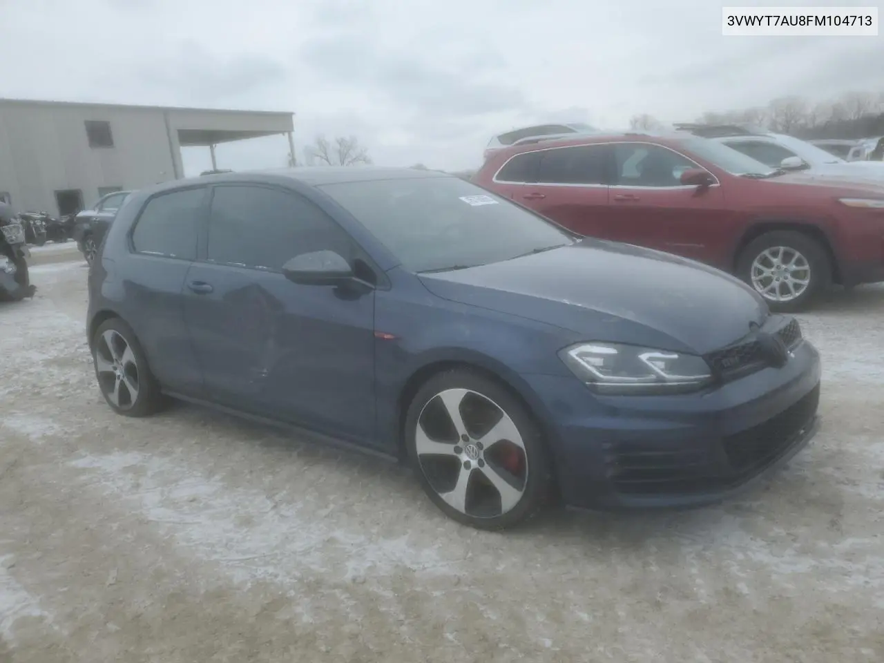 2015 Volkswagen Gti VIN: 3VWYT7AU8FM104713 Lot: 45760865