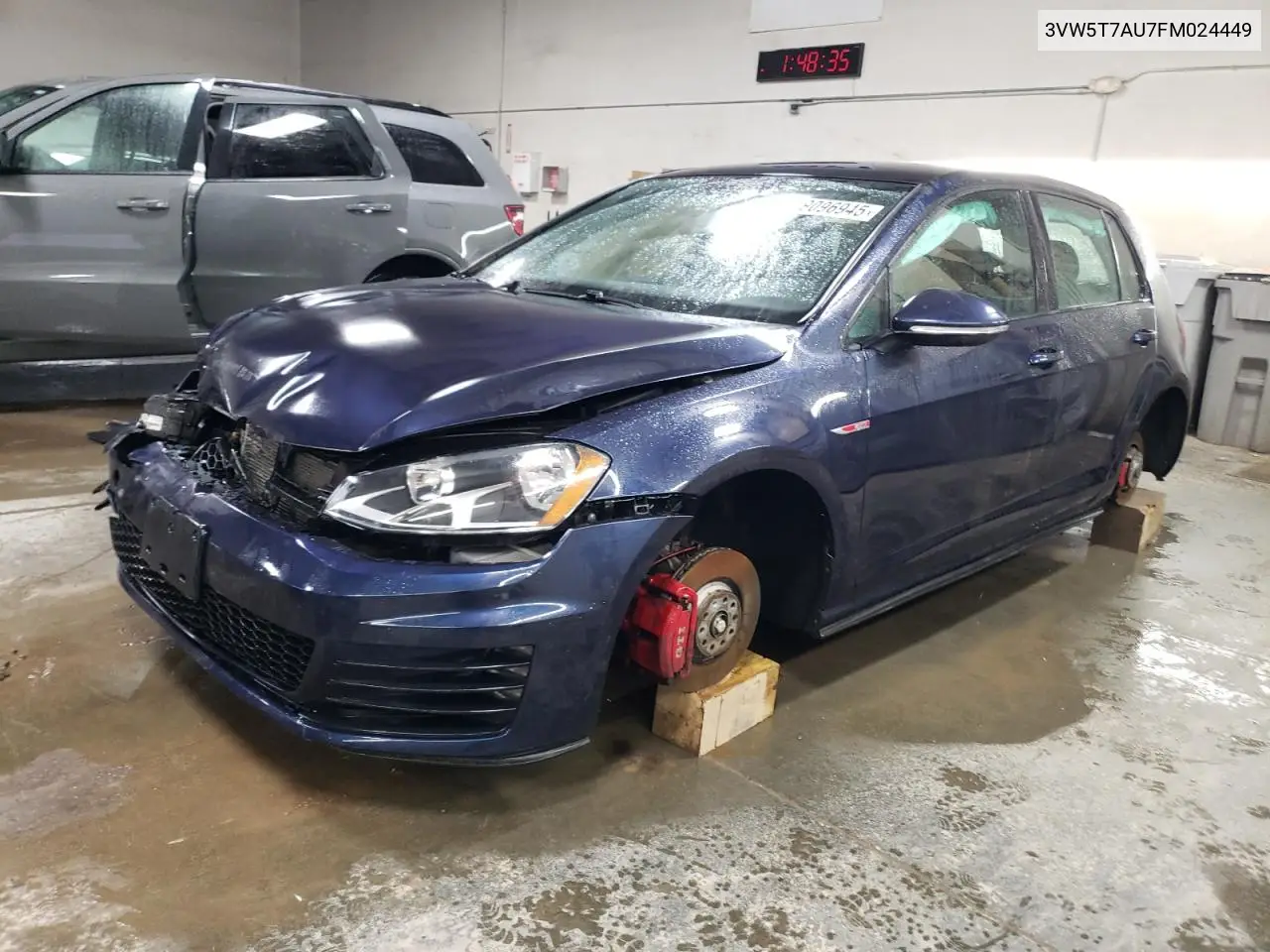 2015 Volkswagen Gti VIN: 3VW5T7AU7FM024449 Lot: 49096945