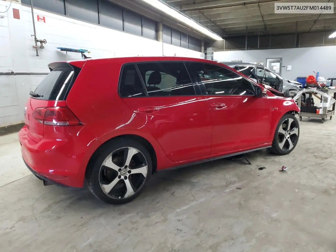 2015 Volkswagen Gti VIN: 3VW5T7AU2FM014489 Lot: 50003145