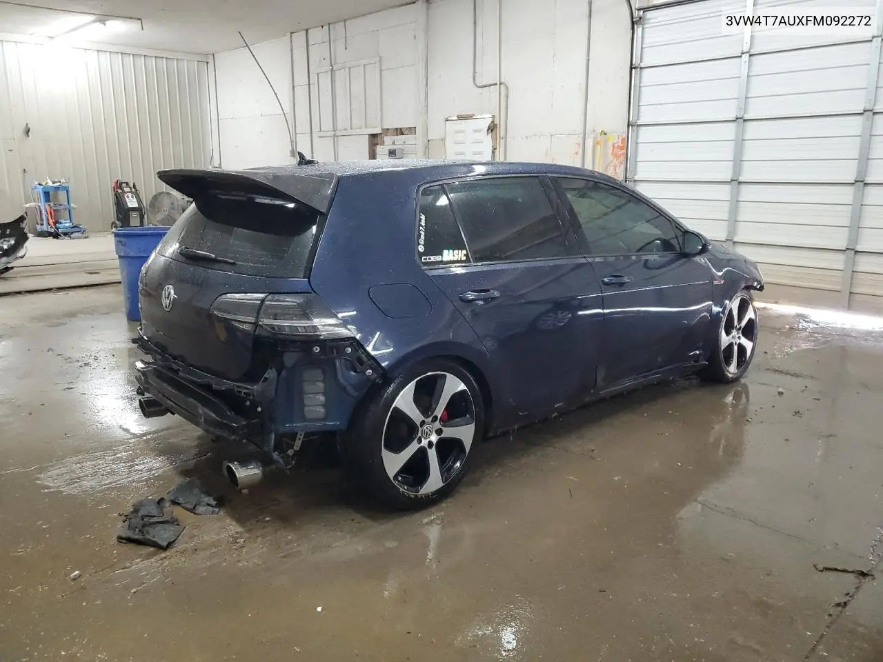 2015 Volkswagen Gti VIN: 3VW4T7AUXFM092272 Lot: 53812525