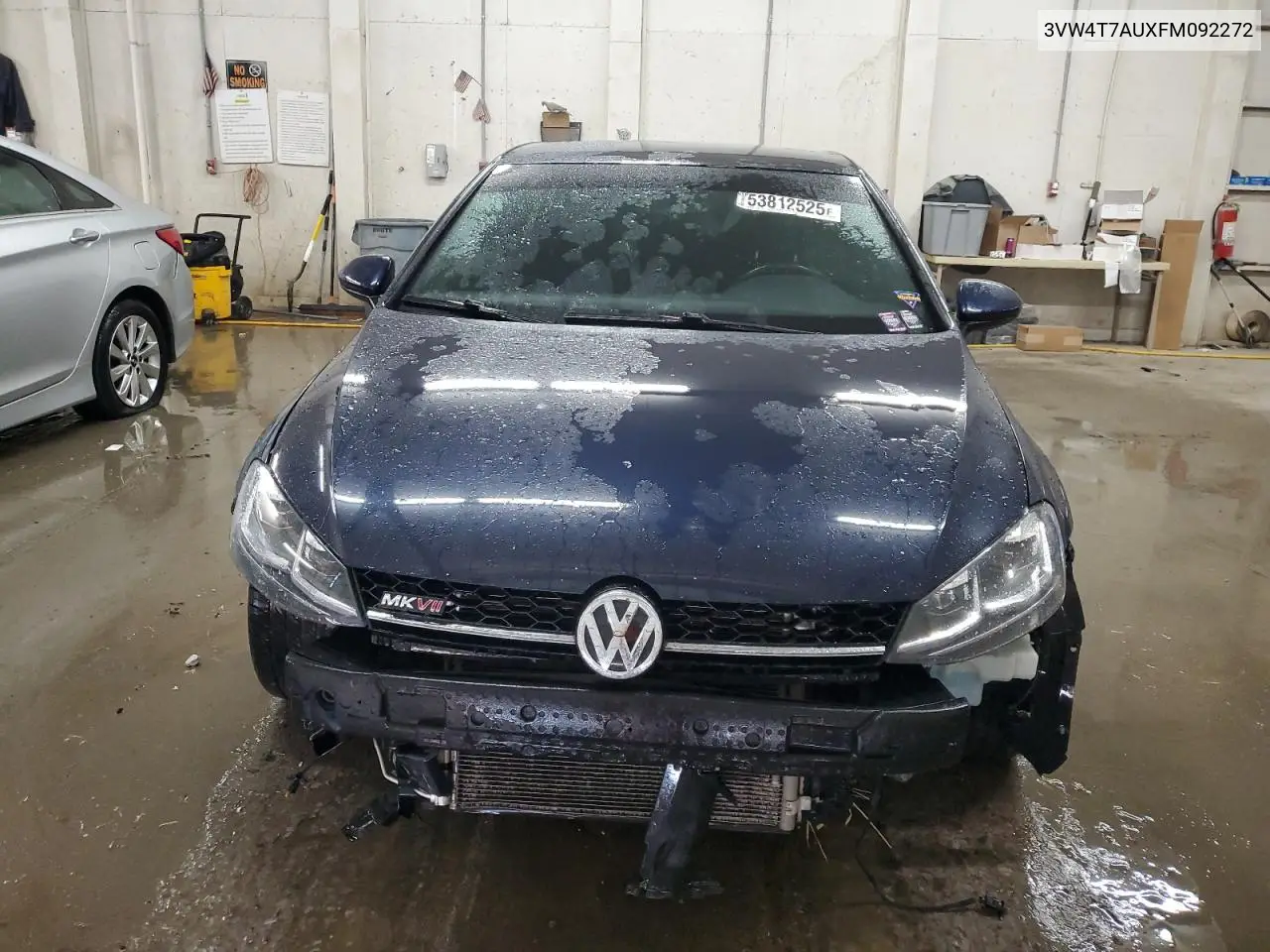 2015 Volkswagen Gti VIN: 3VW4T7AUXFM092272 Lot: 53812525