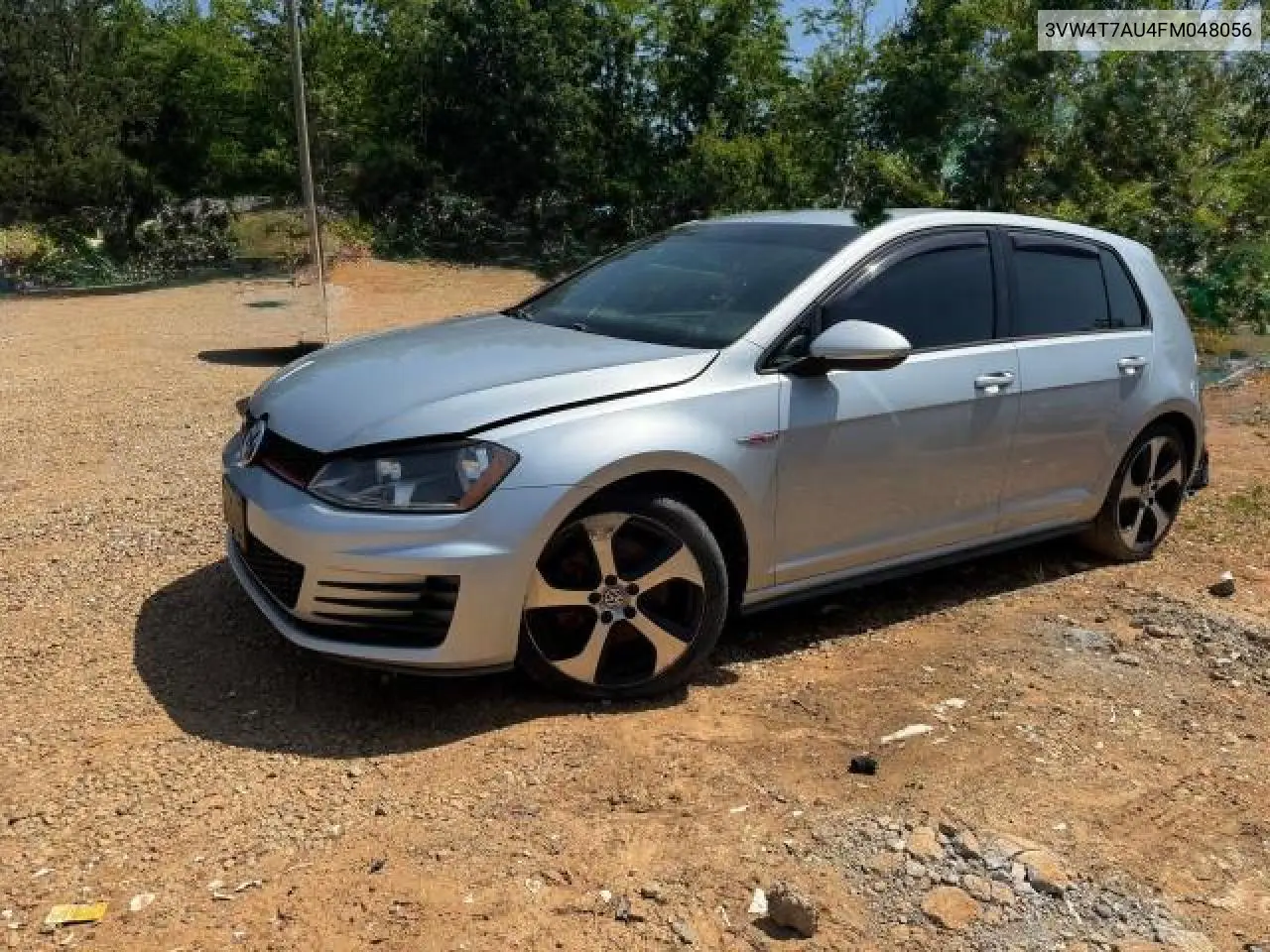 2015 Volkswagen Gti VIN: 3VW4T7AU4FM048056 Lot: 55459875