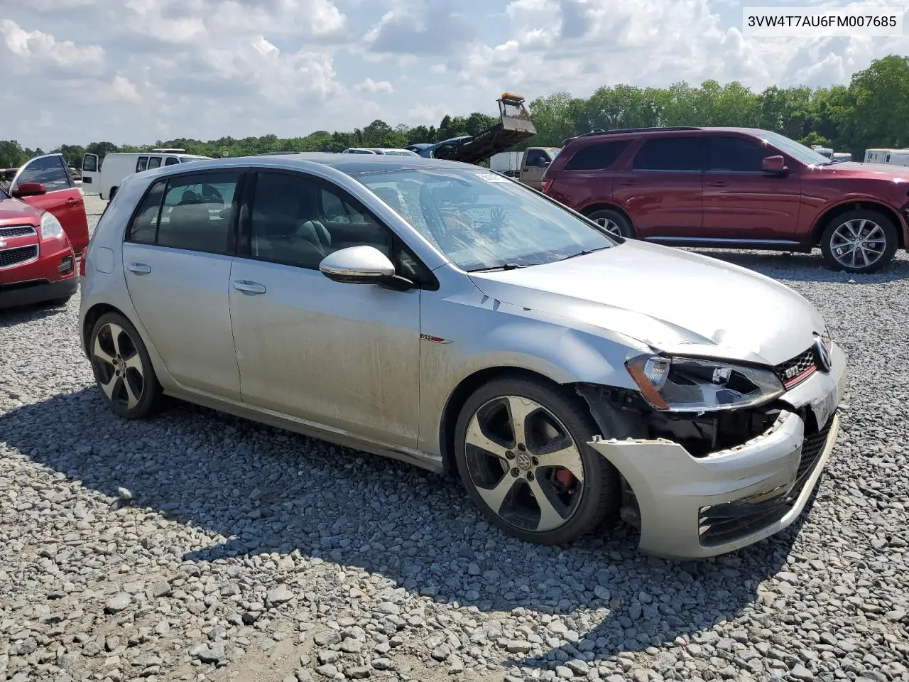 2015 Volkswagen Gti VIN: 3VW4T7AU6FM007685 Lot: 56169715