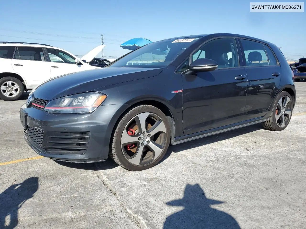 2015 Volkswagen Gti VIN: 3VW4T7AU0FM086271 Lot: 56253265