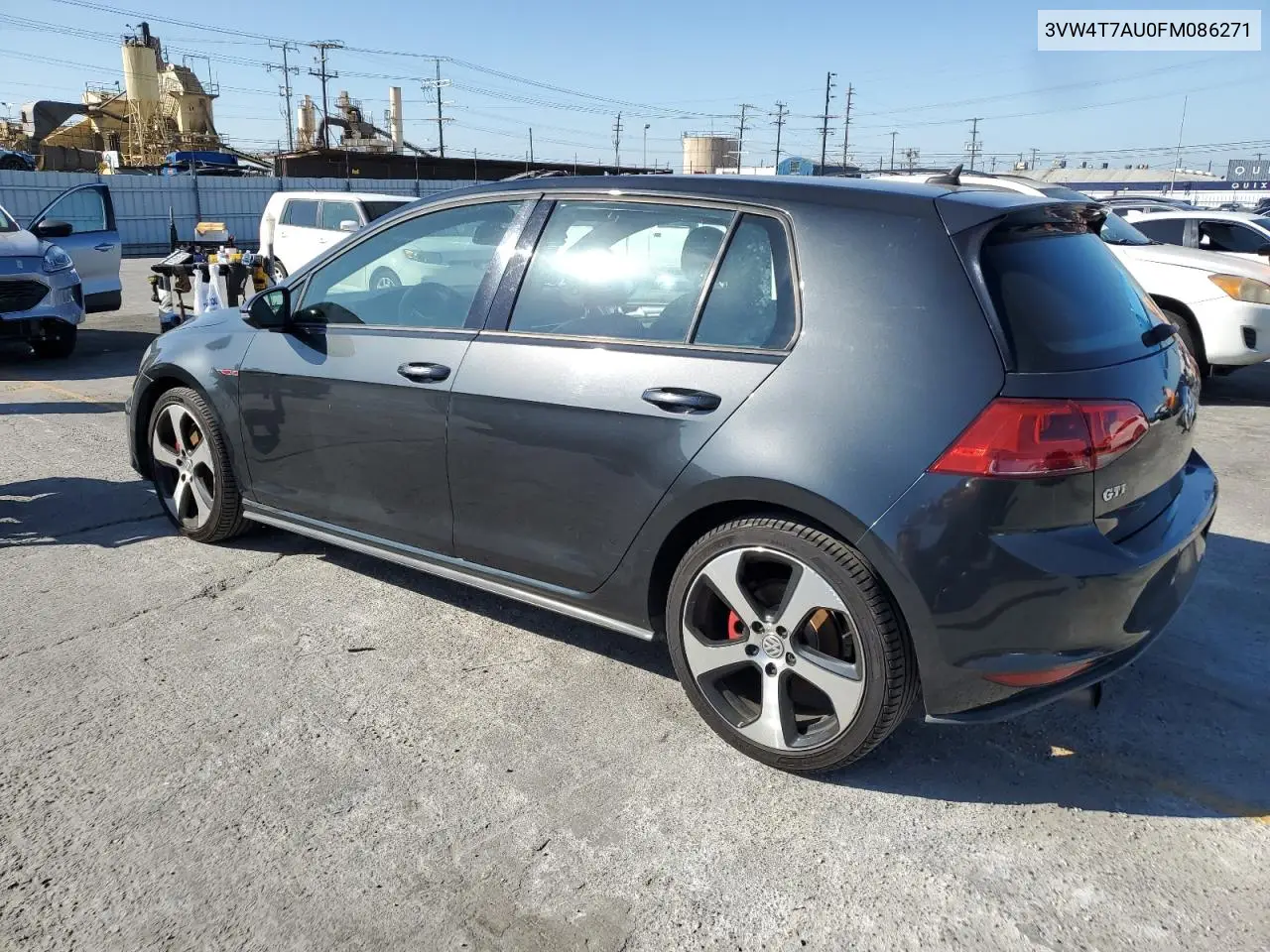 2015 Volkswagen Gti VIN: 3VW4T7AU0FM086271 Lot: 56253265
