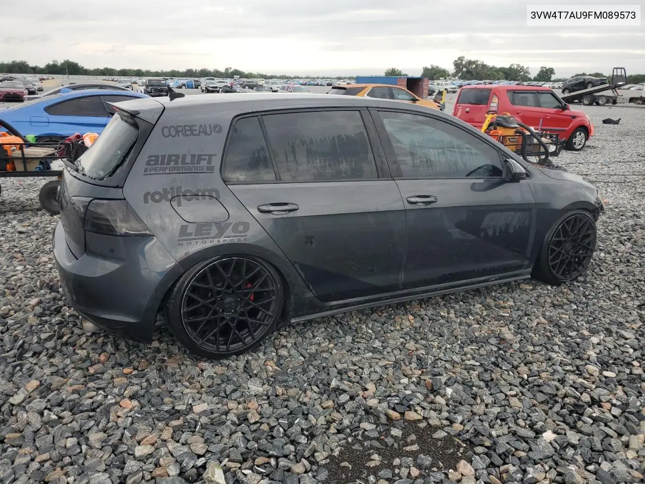 2015 Volkswagen Gti VIN: 3VW4T7AU9FM089573 Lot: 56516715
