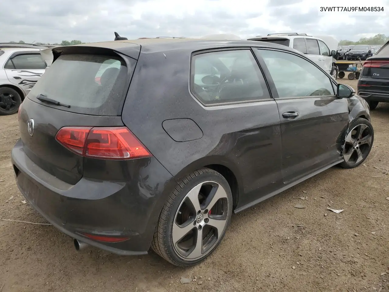 2015 Volkswagen Gti VIN: 3VWTT7AU9FM048534 Lot: 56526485