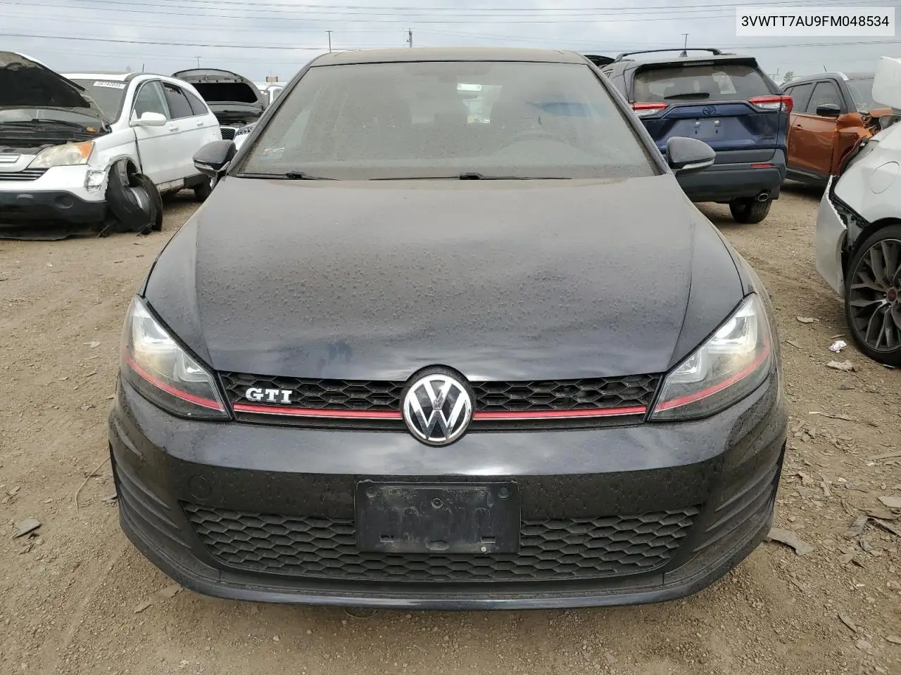 2015 Volkswagen Gti VIN: 3VWTT7AU9FM048534 Lot: 56526485