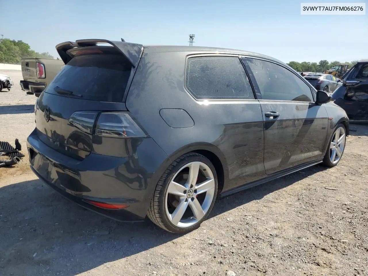 2015 Volkswagen Gti VIN: 3VWYT7AU7FM066276 Lot: 56907675