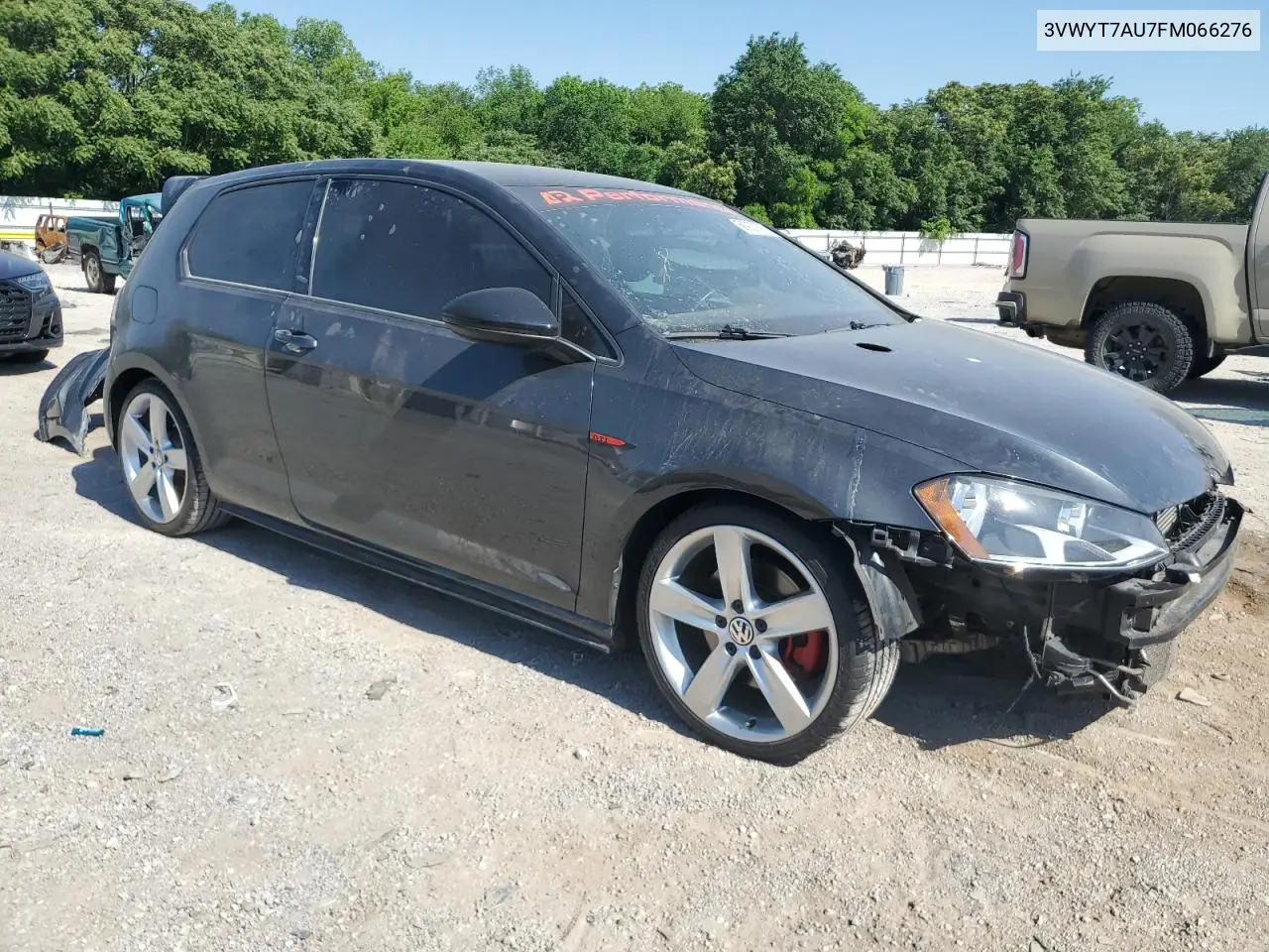 2015 Volkswagen Gti VIN: 3VWYT7AU7FM066276 Lot: 56907675