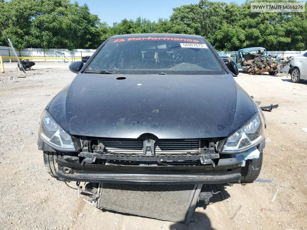 2015 Volkswagen Gti VIN: 3VWYT7AU7FM066276 Lot: 56907675