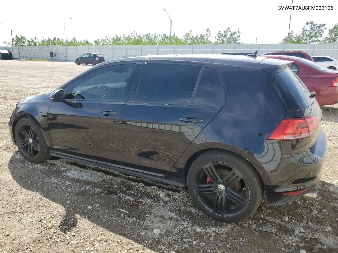 2015 Volkswagen Gti VIN: 3VW4T7AU8FM003105 Lot: 58655585