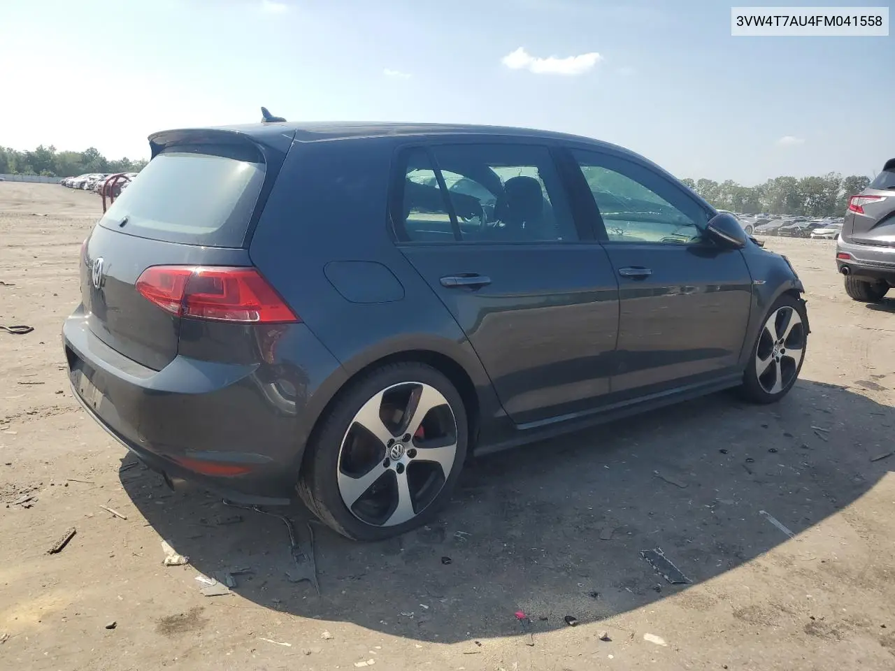 2015 Volkswagen Gti VIN: 3VW4T7AU4FM041558 Lot: 62284765