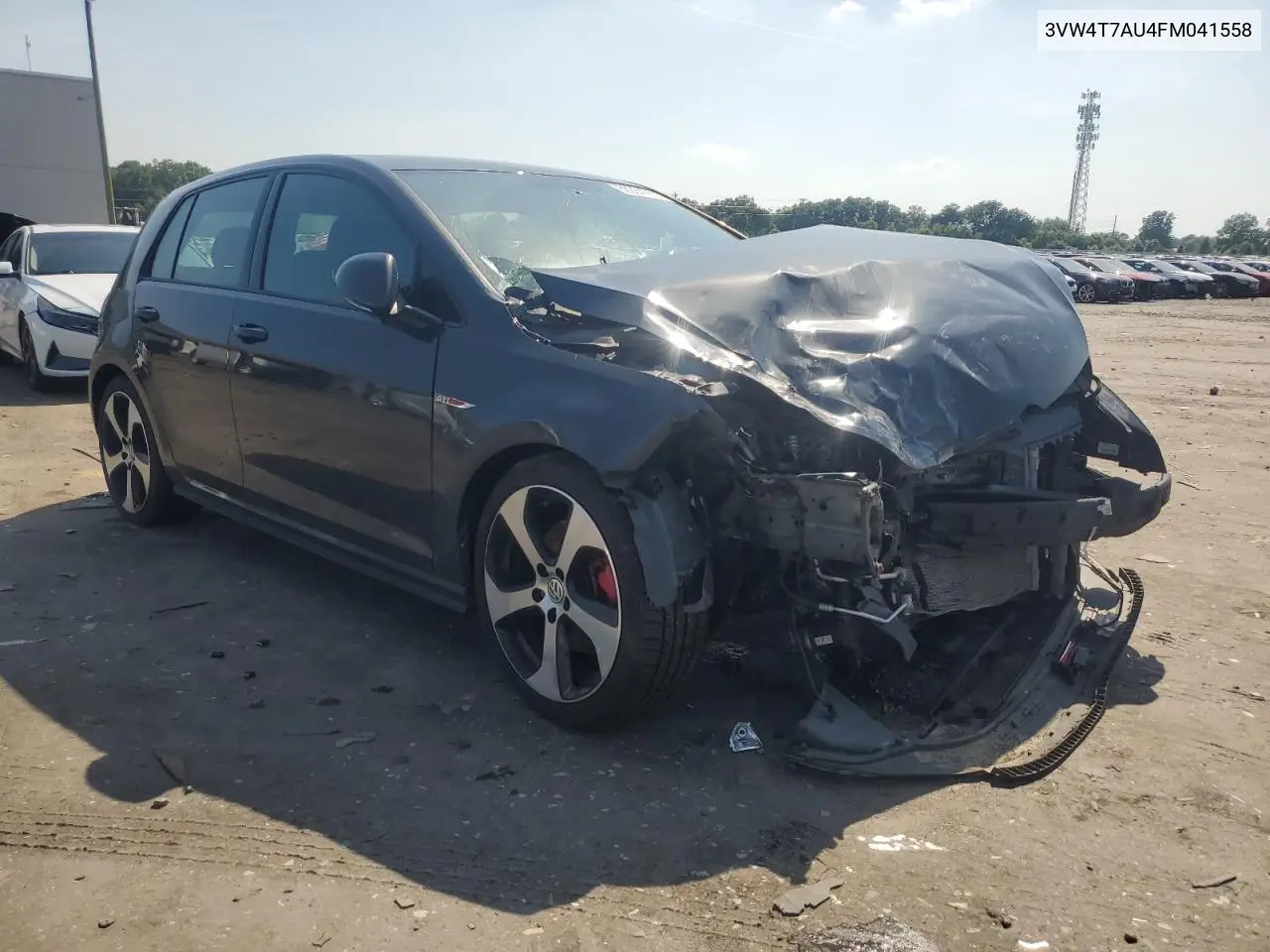 2015 Volkswagen Gti VIN: 3VW4T7AU4FM041558 Lot: 62284765