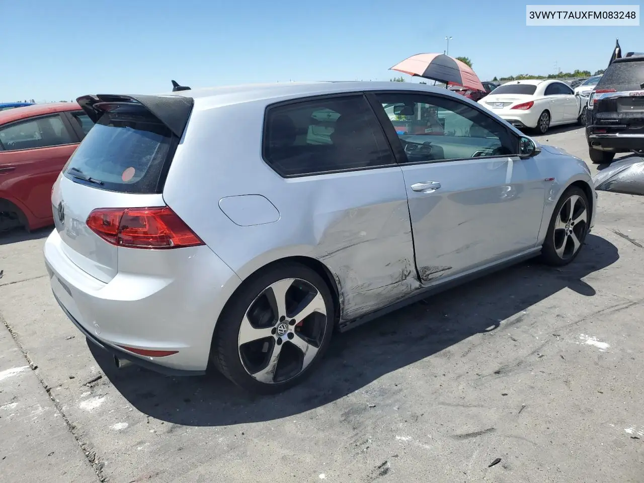 3vwyt7auxfm083248 3VWYT7AUXFM083248 2015 Volkswagen Gti