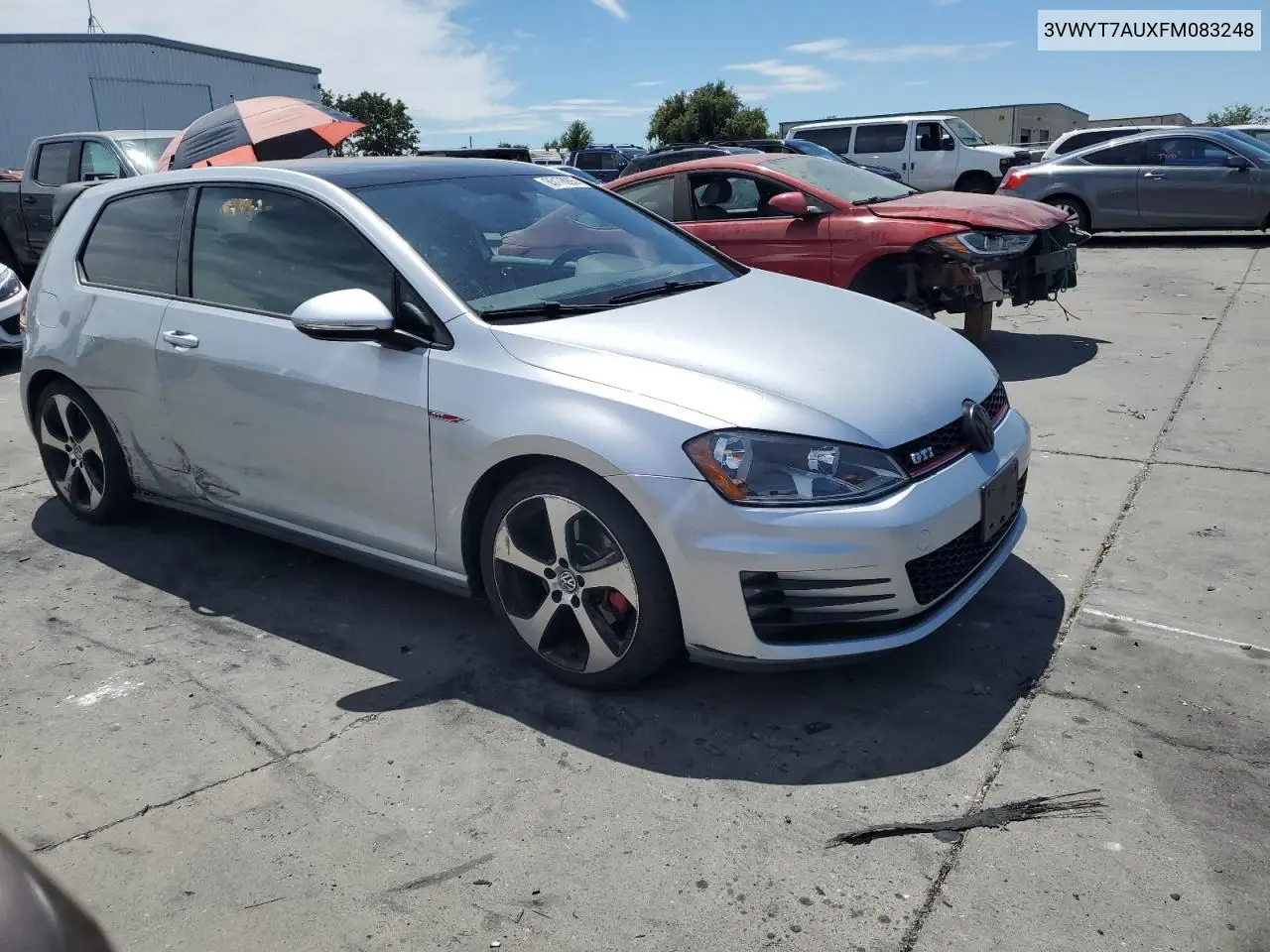 3vwyt7auxfm083248 3VWYT7AUXFM083248 2015 Volkswagen Gti