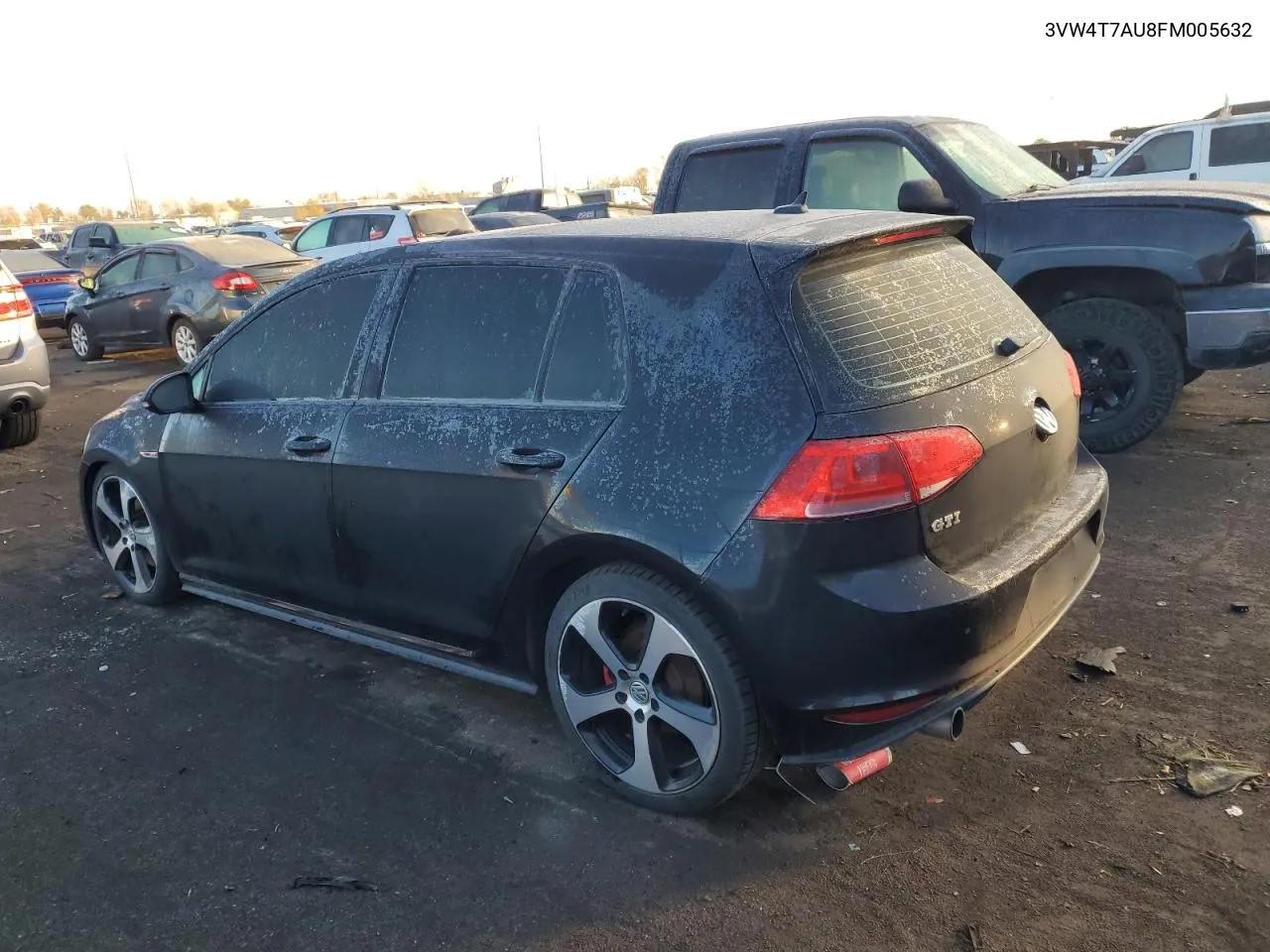 2015 Volkswagen Gti VIN: 3VW4T7AU8FM005632 Lot: 81136184