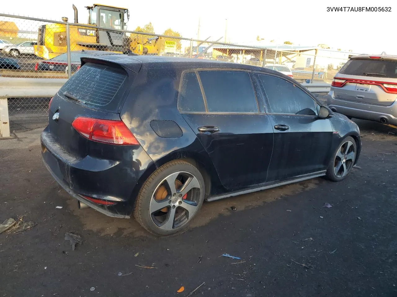 2015 Volkswagen Gti VIN: 3VW4T7AU8FM005632 Lot: 81136184