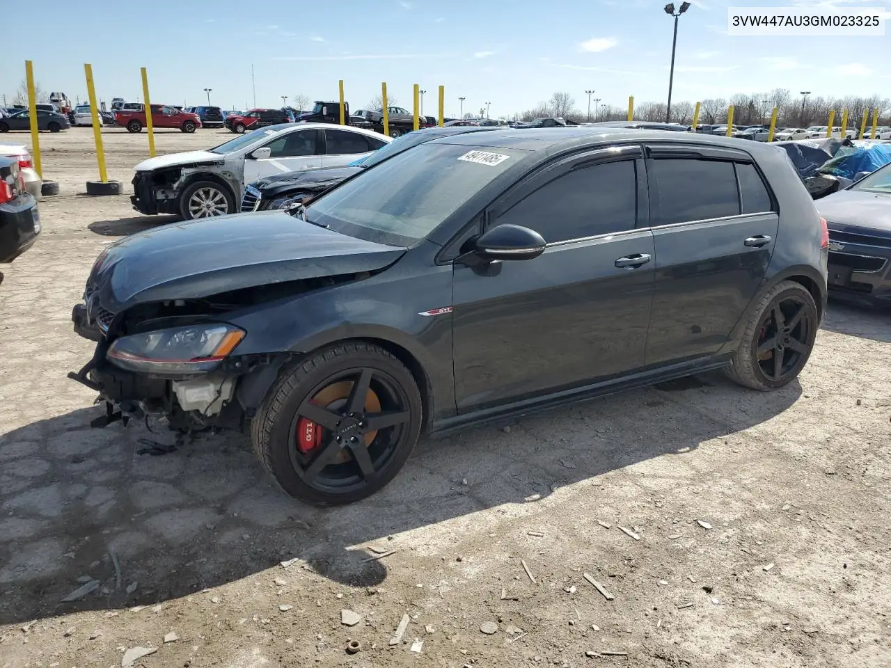 2016 Volkswagen Gti S/Se VIN: 3VW447AU3GM023325 Lot: 49411485