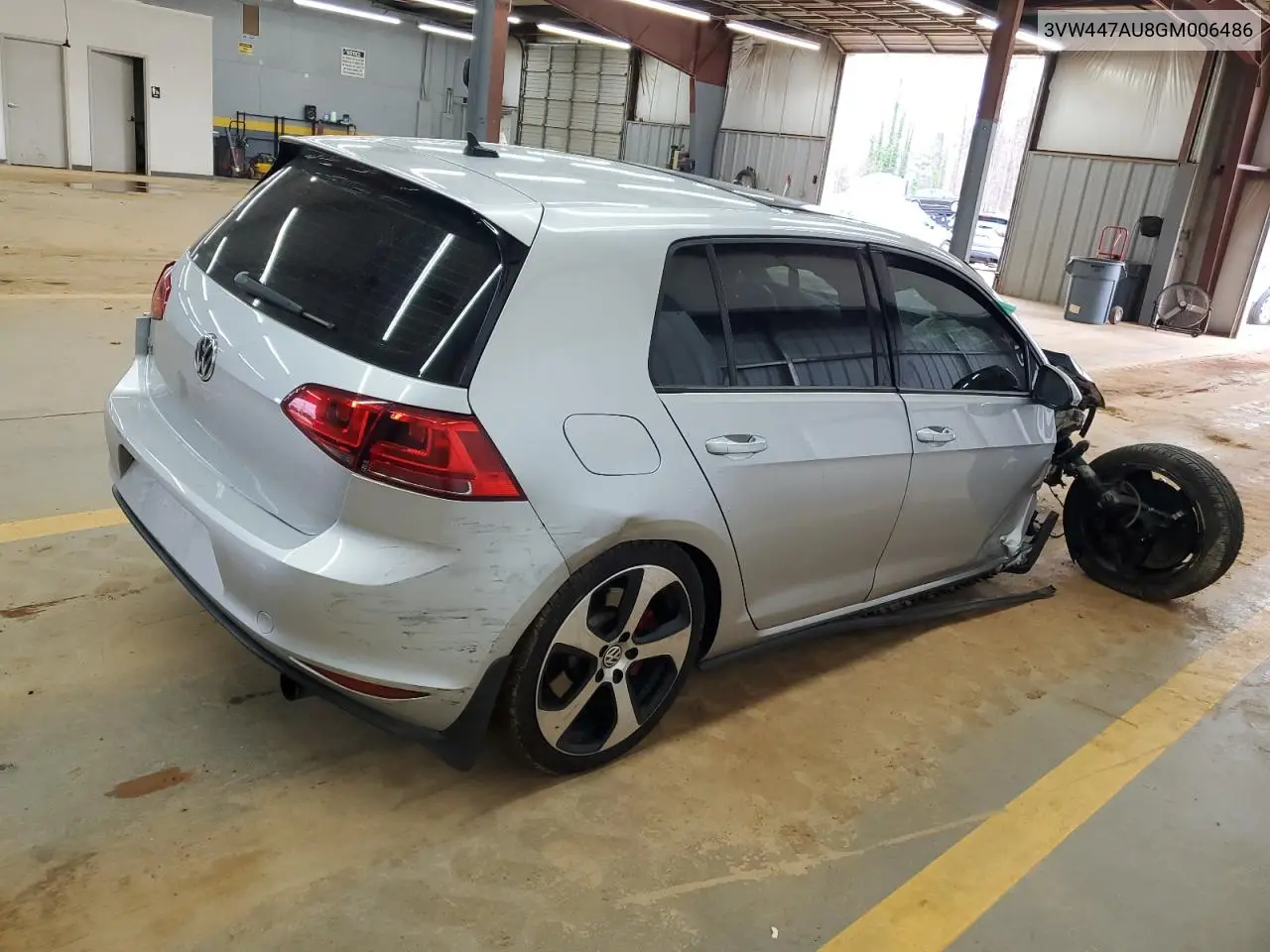 2016 Volkswagen Gti S/Se VIN: 3VW447AU8GM006486 Lot: 50497685
