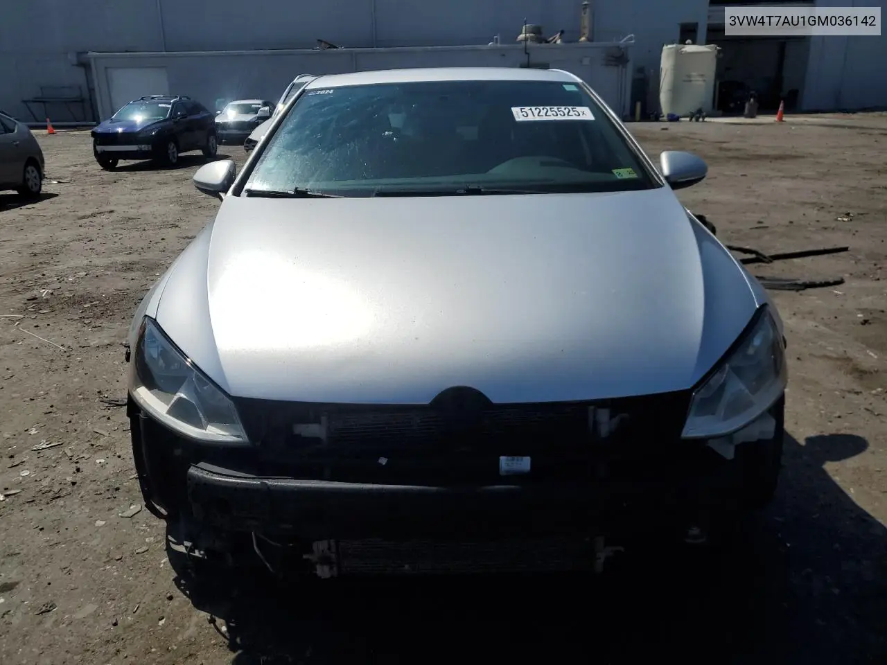 2016 Volkswagen Gti S/Se VIN: 3VW4T7AU1GM036142 Lot: 51225525