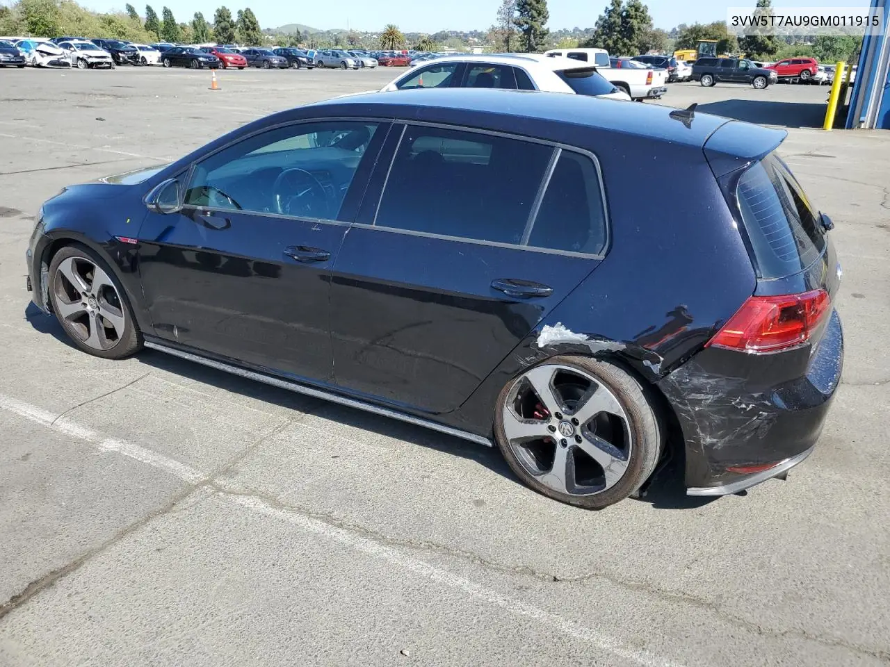 2016 Volkswagen Gti S/Se VIN: 3VW5T7AU9GM011915 Lot: 54101405