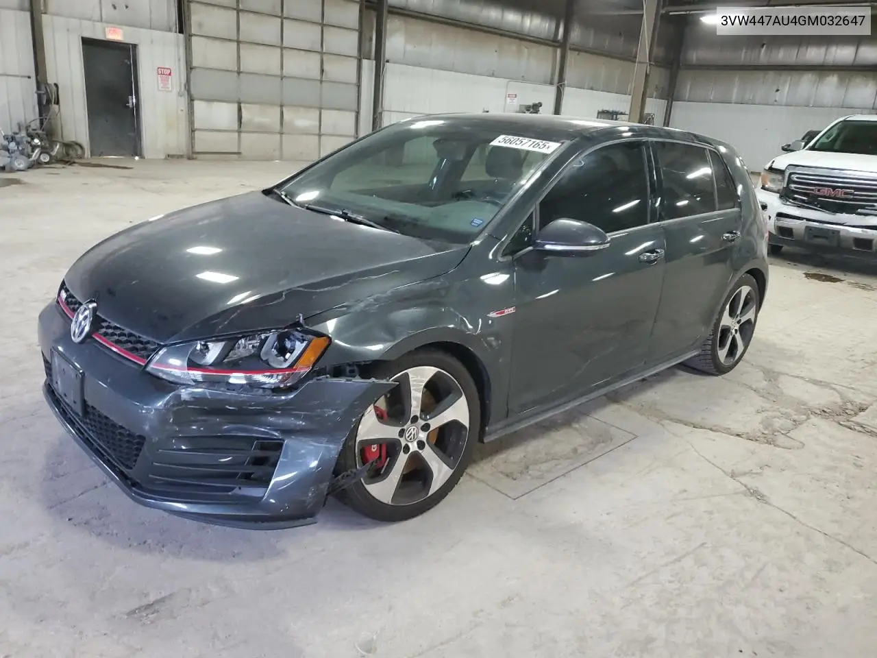 2016 Volkswagen Gti S/Se VIN: 3VW447AU4GM032647 Lot: 56057165