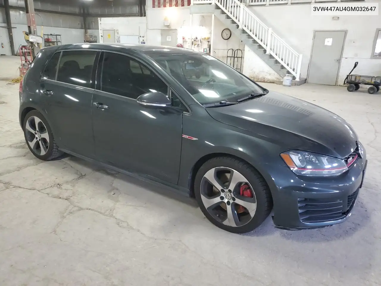 2016 Volkswagen Gti S/Se VIN: 3VW447AU4GM032647 Lot: 56057165