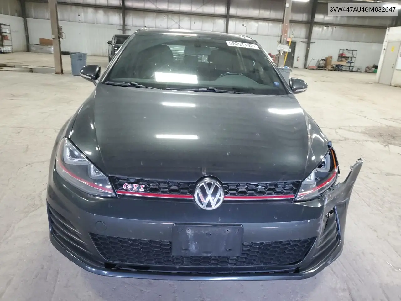 2016 Volkswagen Gti S/Se VIN: 3VW447AU4GM032647 Lot: 56057165