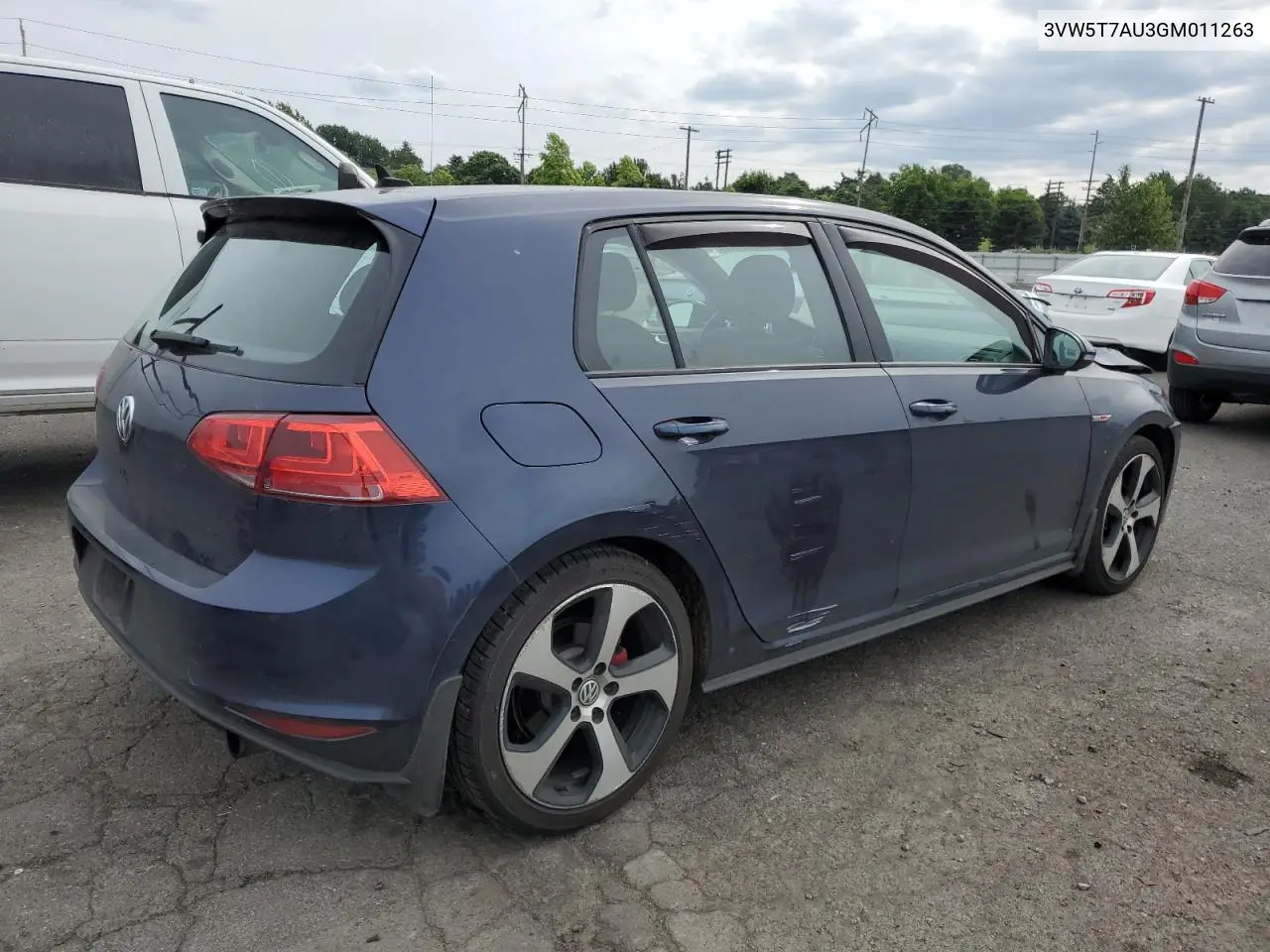 2016 Volkswagen Gti S/Se VIN: 3VW5T7AU3GM011263 Lot: 61501475