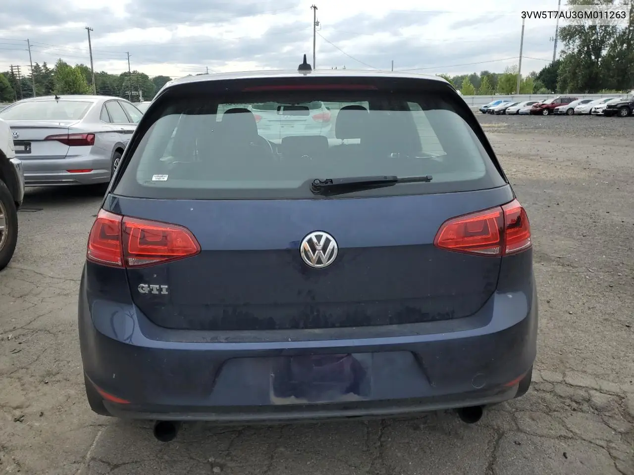 2016 Volkswagen Gti S/Se VIN: 3VW5T7AU3GM011263 Lot: 61501475