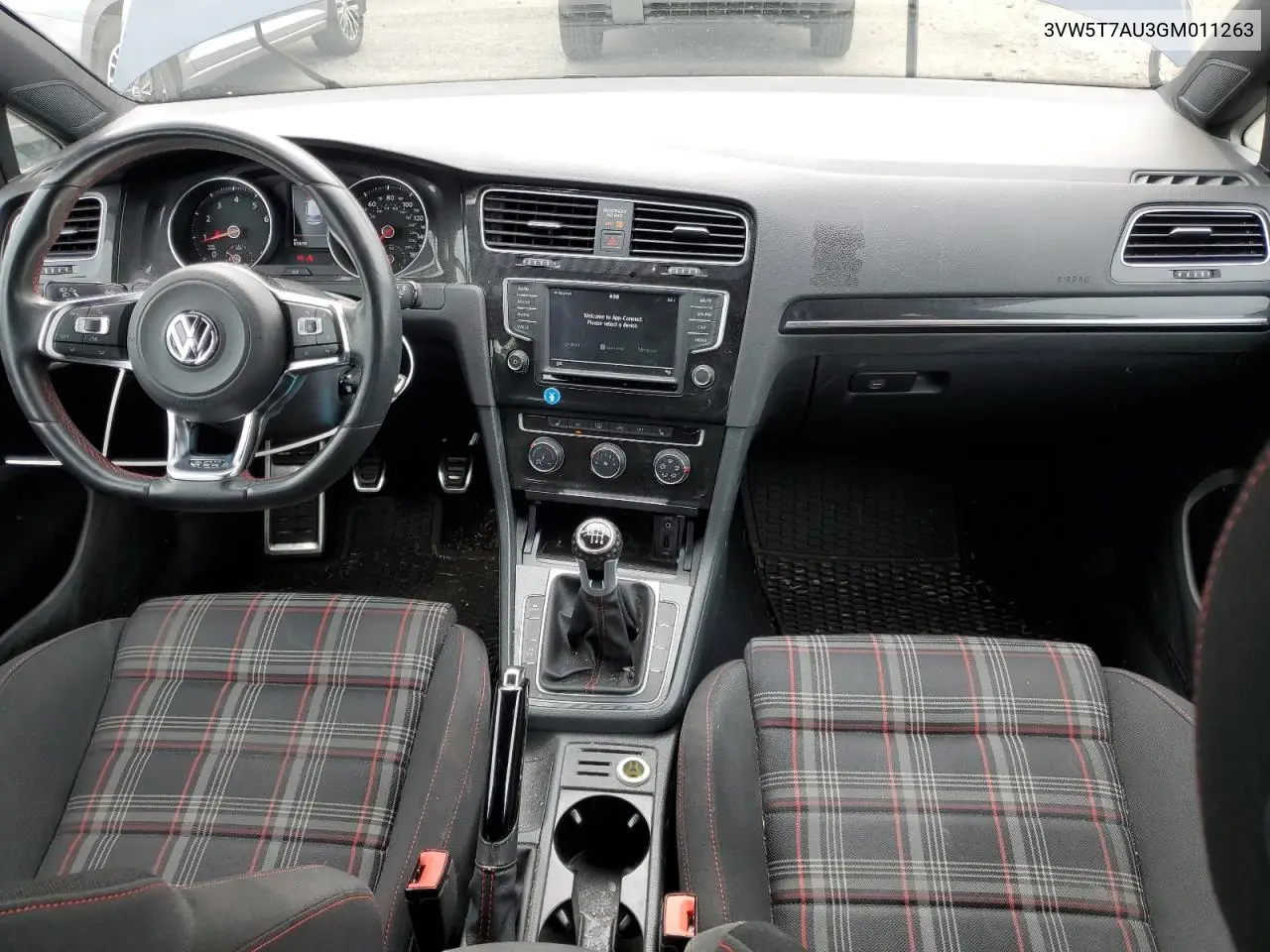 2016 Volkswagen Gti S/Se VIN: 3VW5T7AU3GM011263 Lot: 61501475