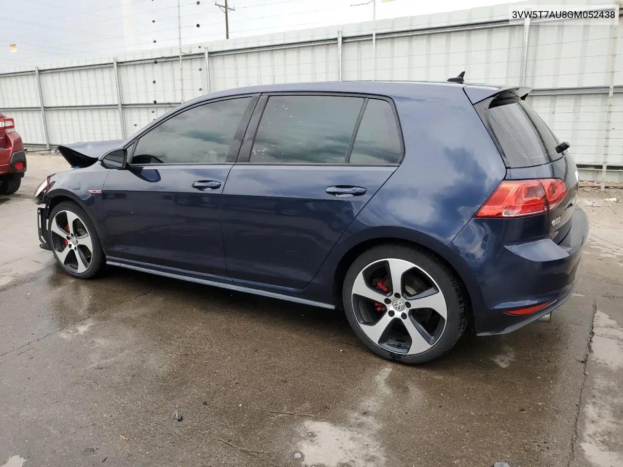 2016 Volkswagen Gti S/Se VIN: 3VW5T7AU8GM052438 Lot: 62600185