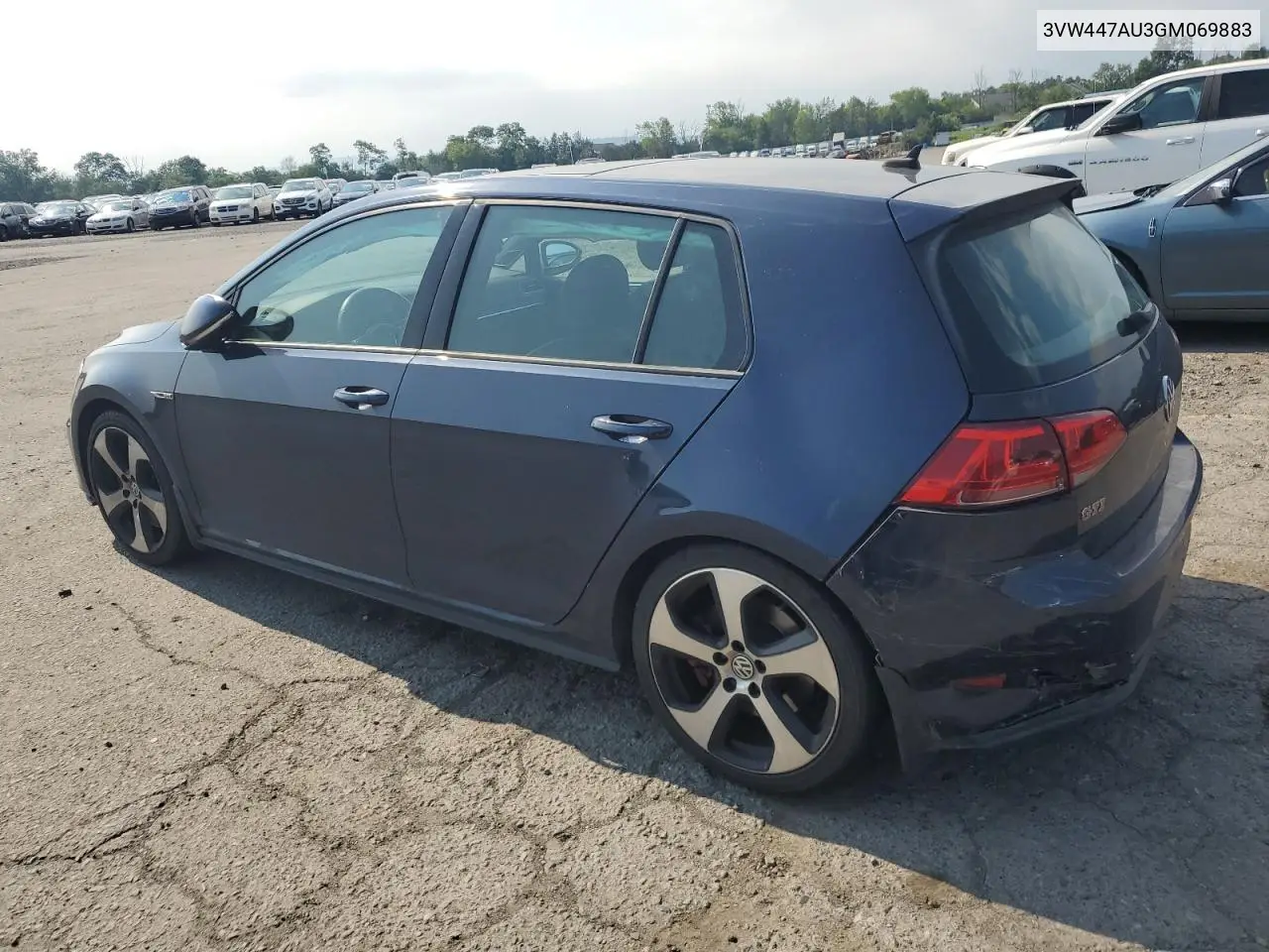 2016 Volkswagen Gti S/Se VIN: 3VW447AU3GM069883 Lot: 62839445