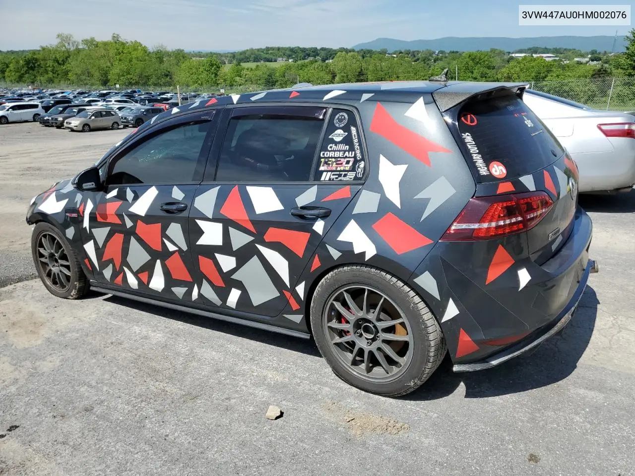 2017 Volkswagen Gti S/Se VIN: 3VW447AU0HM002076 Lot: 55756575