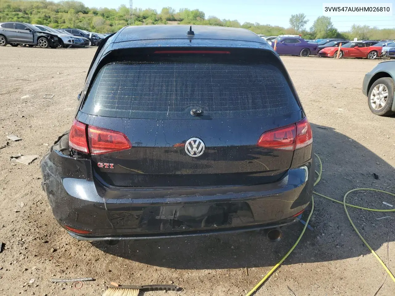 2017 Volkswagen Gti Sport VIN: 3VW547AU6HM026810 Lot: 56215205