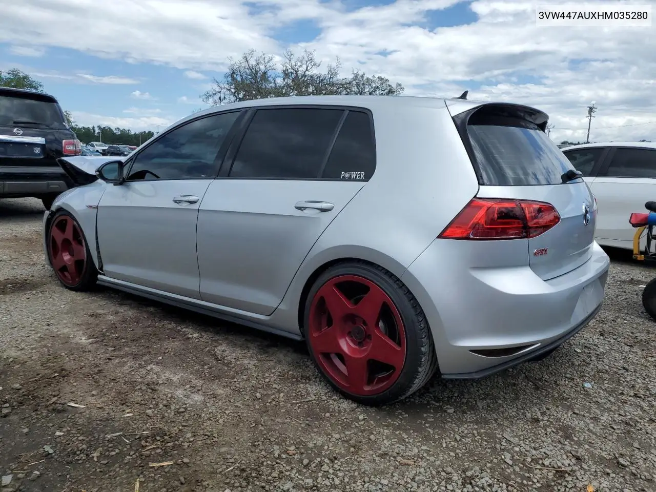 2017 Volkswagen Gti S/Se VIN: 3VW447AUXHM035280 Lot: 56876435