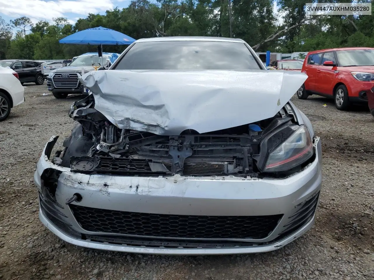 2017 Volkswagen Gti S/Se VIN: 3VW447AUXHM035280 Lot: 56876435