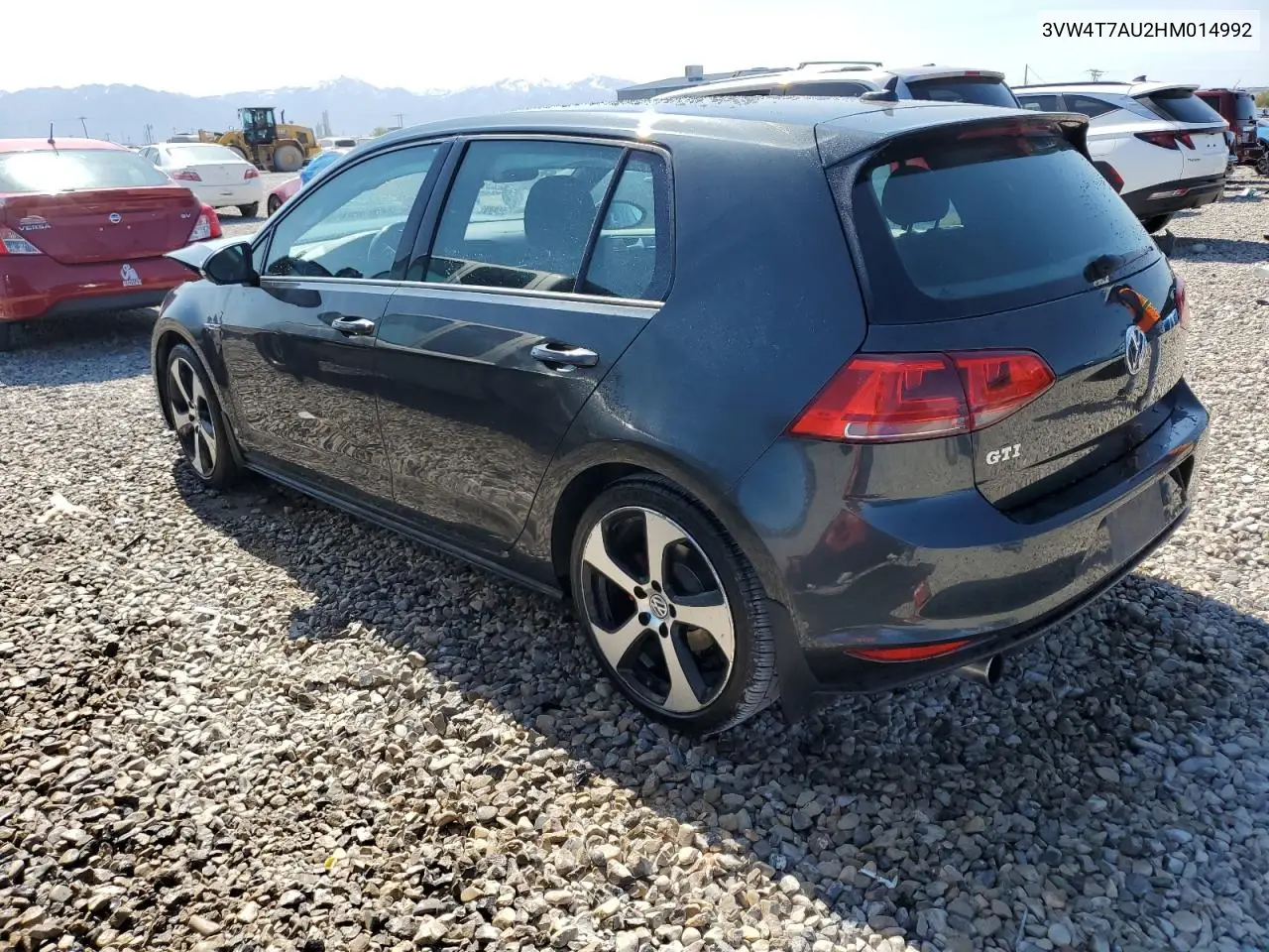 2017 Volkswagen Gti S VIN: 3VW4T7AU2HM014992 Lot: 59377755